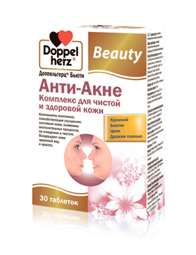 доппельгерц бьюти анти-акне таб N30