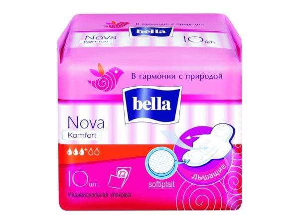 белла нова комфорт софт прокладки гигиен 10