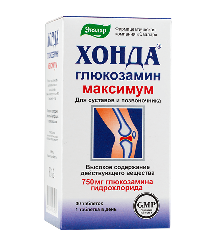 хонда глюкозамин максимум 30 табл