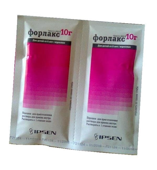 форлакс пор для р-ра для внутр пак 10г 1