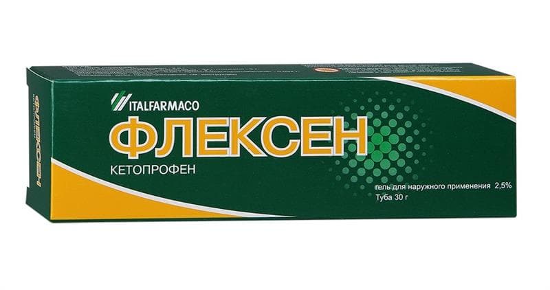 флексен гель 2,5% 30 г