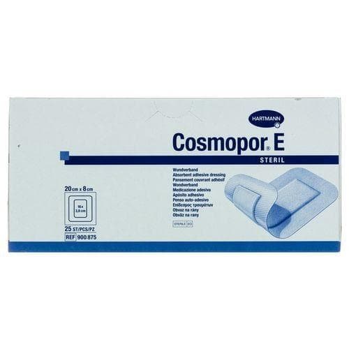 повязка cosmopor e 8смx20см послеоперационная стерильная 25шт