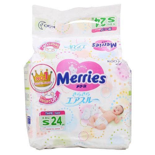 меррис подгузники 4 - 8 кг N24
