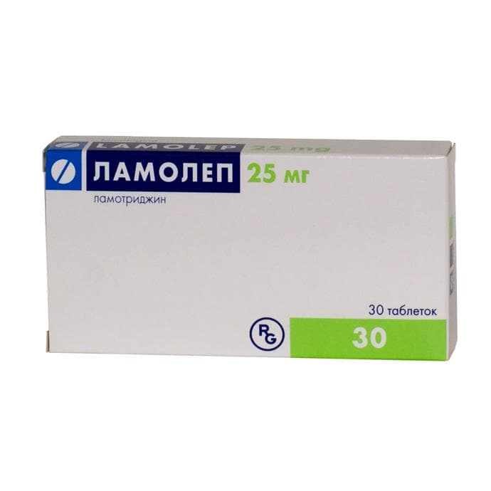 ламолеп таб 25мг 30
