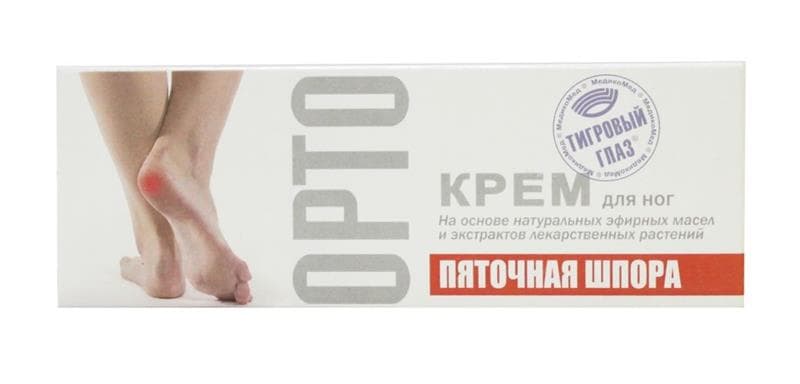 тигровый глаз орто пяточная шпора, крем для ног 75мл