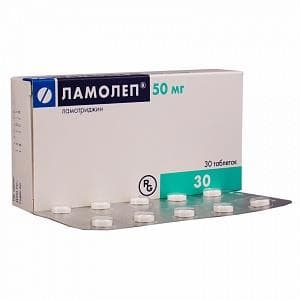 ламолеп таб 50мг 30