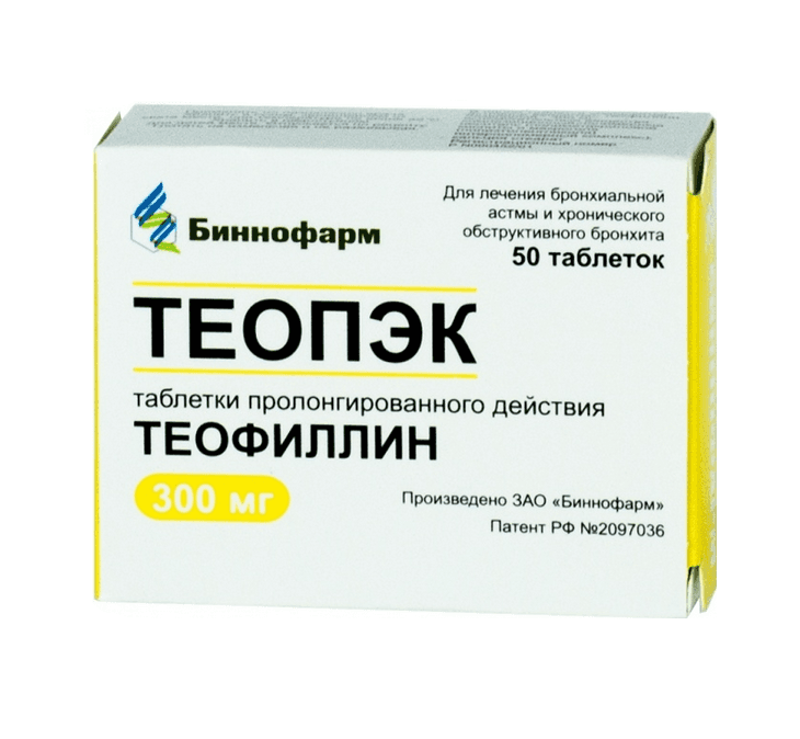теопэк таб 300мг N50