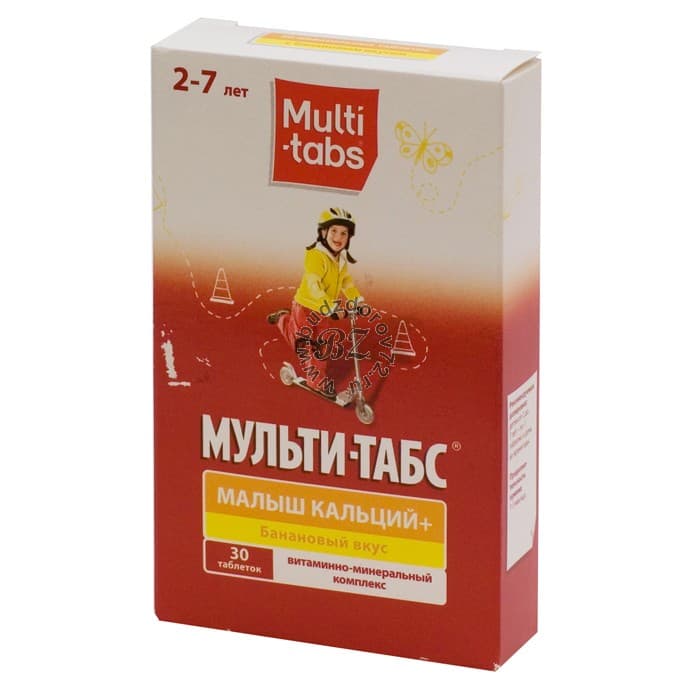 мульти-табс малыш са банан 30 таб