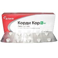 корди кор 5 мг 30 табл