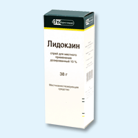 лидокаин спрей 10% 38г 