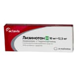 лизинотон н 10мг плюс 12,5мг N28
