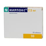 мирлокс 7 5мг N20