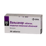 вальсакор 80 мг 28 табл