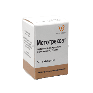 метотрексат-сз таб ппо 2,5мг N50