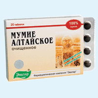 мумие 200 мг 20 табл