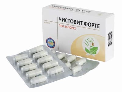 чистовит форте 400 мг 40 капс