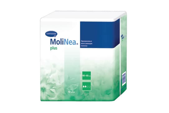 пеленки molinea plus 60х60 n10