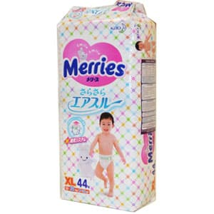 подгузн merries 12-20кг n44