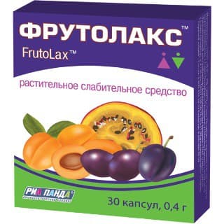 фрутолакс,капс 500мг 30