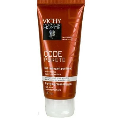 виши hоmme code purte гель очищающий 100 мл