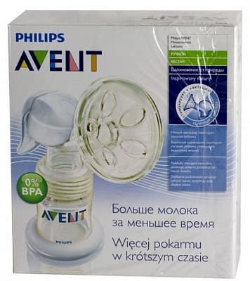 авент филипс молокоотсос ручн арт 86810/86820 philips consumer lifestyle b v 