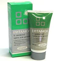 глутамол с цинком крем для детей 30 г