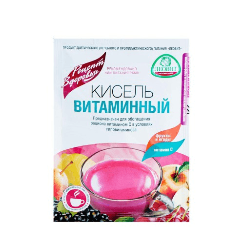 кисель леовит витаминный 20 г N10