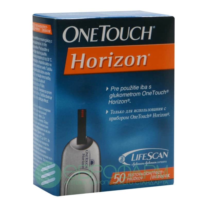 тест-полоски one touch horizon N50