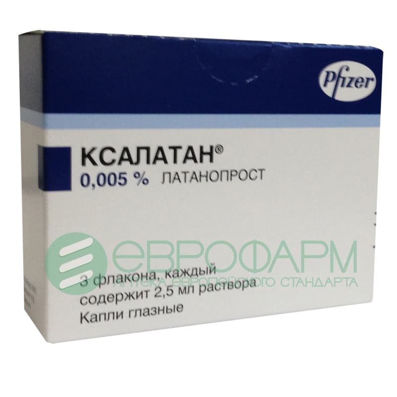 ксалатан капли глазн 0,005% фл 2,5мл N3