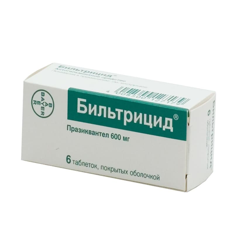 бильтрицид таб ппо 600мг 6