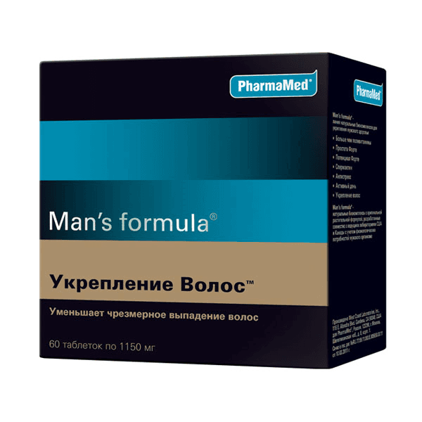 менс формула укрепление волос 60 капс