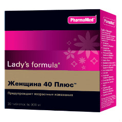 lady's formula женщина 40 плюс 30 таблеток