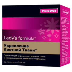 lady's formula для укрепления костной ткани 60 таблеток