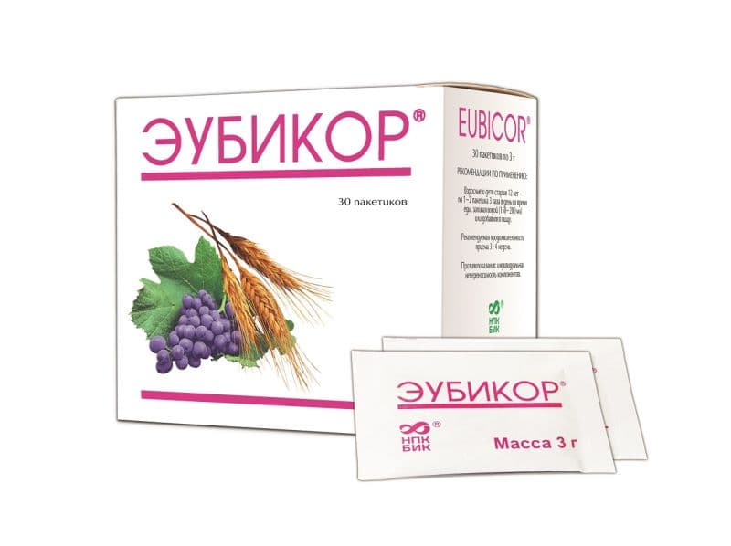 эубикор порошок для приёма внутрь 3 г 30 пакетиков