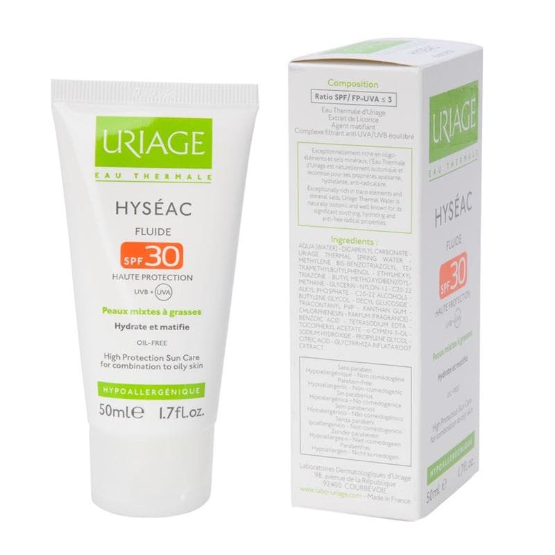 урьяж исеак эмульсия солнцезащитная spf30 50 мл