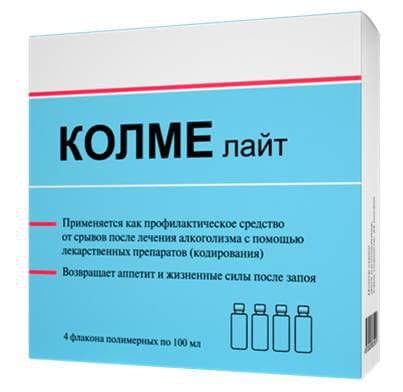 колме лайт сироп 100 мл 4 фл