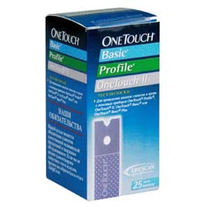 тест-полоски one touch 25 сша