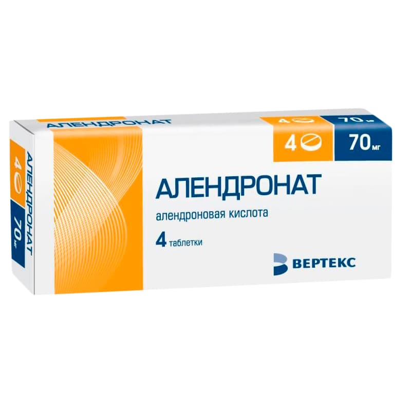 алендронат-вертекс таб 70мг N4