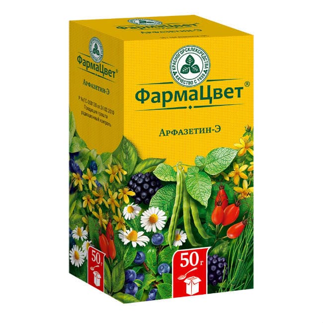сбор арфазетин-э пач 50г красногорск