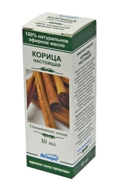 аспера масло эфирн 10мл корица