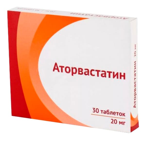 аторвастатин-озон таб ппо 20мг 30