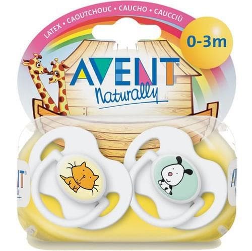 avent пустышка жив мир сил 0-3м 2 шт