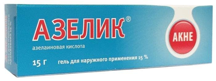 азелик гель для наружн примен 15% 15г