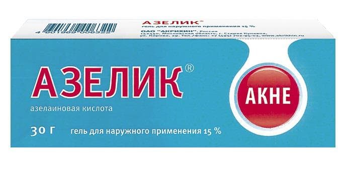 азелик гель для наружн примен 15% 30г