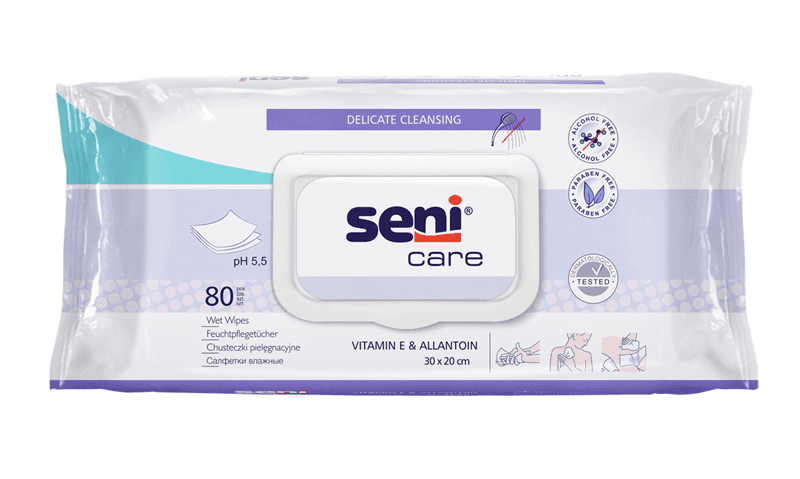 сени care салфетки влажные n80