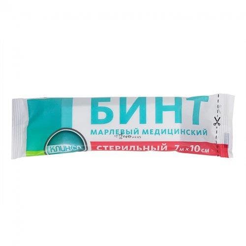 бинт стер 7мx10см