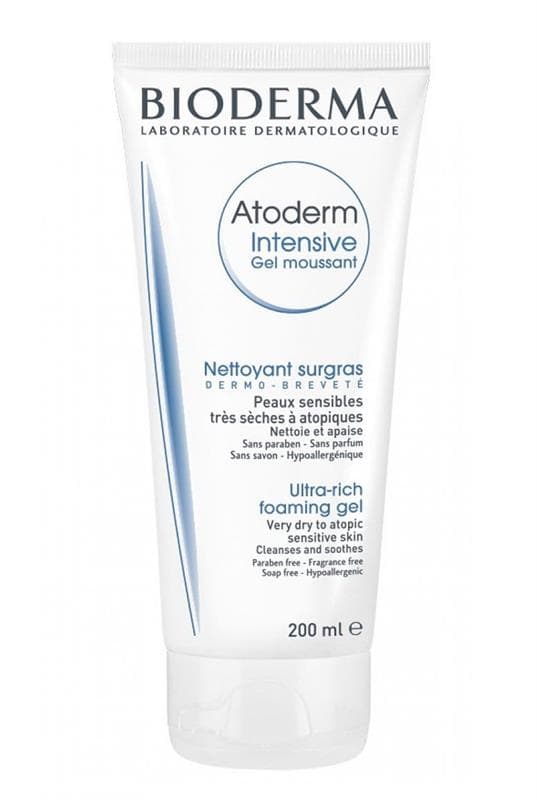 Биодерма atoderm гель-мусс 200мл интенсивный