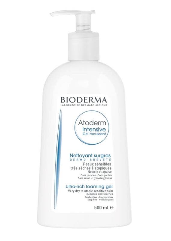 Биодерма atoderm гель-мусс 500мл интенсивный