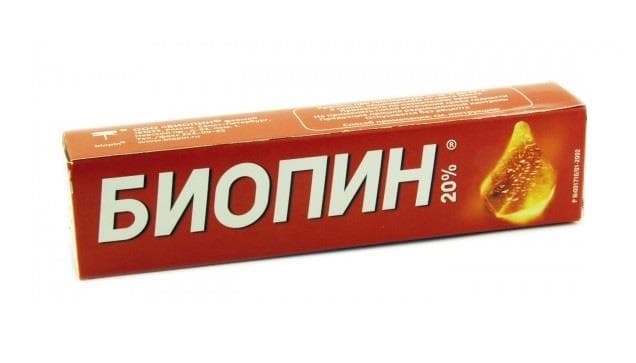 биопин мазь 20% 40 г