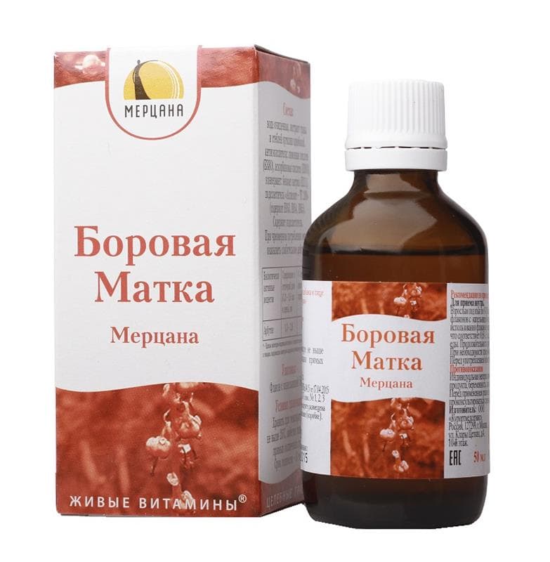 боровая матка настойка 50мл